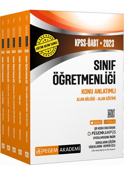 2023 KPSS ÖABT Sınıf Öğretmenliği Konu Anlatımlı