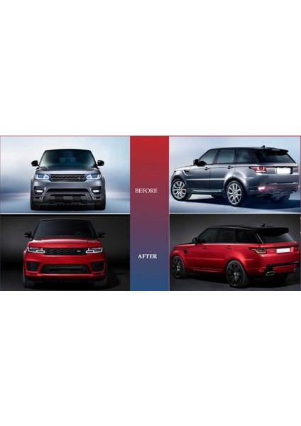 Range Rover Sport 2014-2017 Için Facelift 2018+ Body Kit (L494 Makyajlama) fırsatları