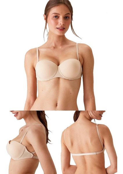 Desteksiz Strablez Sütyen 6022