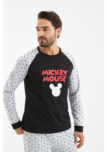 Disney LD10054 Mickey Stars Aile Pijama Takımı Bedenler Ayrı Ayrı Satılır Fıyatları Farklıdır