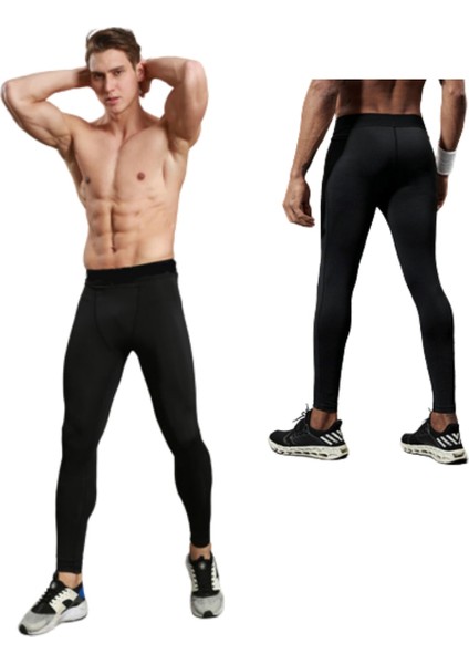Erkek Termal Tayt Içlik Spor Tayt Şort Altı Fitness Esnek Tayt Tayt Sıcak Alt Içlik Termal Erkek RGO0103