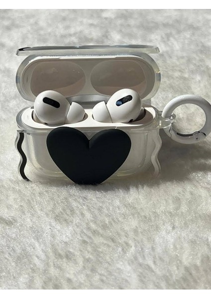 Airpods Pro Uyumlu Kalpli Şeffaf Kulaklık Kılıfı