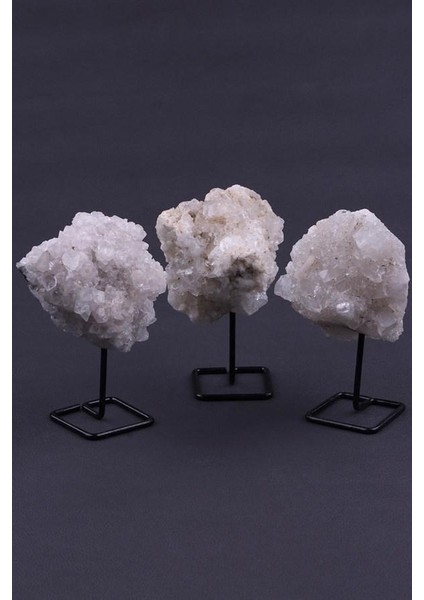 Apofilit (Zeolite) Doğal Taş Standlı Parça