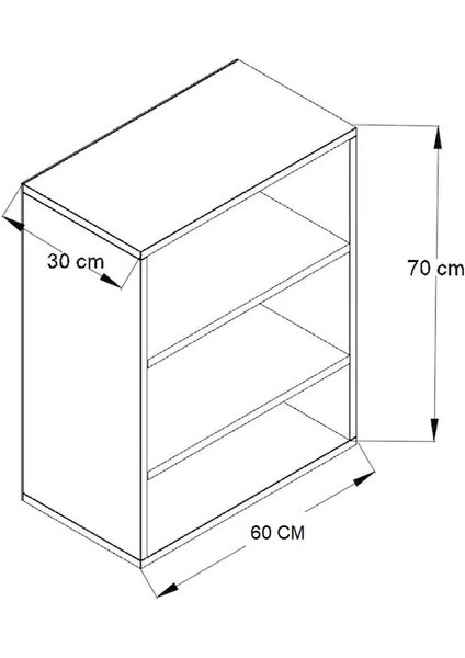 2 Kapaklı Çok Amaçlı Tek Raflı Banyo ve Mutfak Dolabı 60x30x70 cm fiyatları
