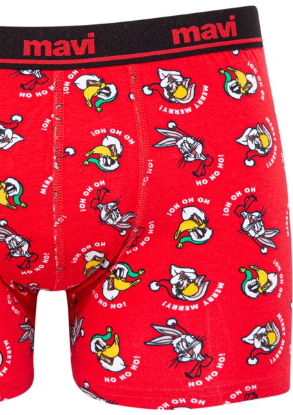 Yılbaşı Temalı Baskılı Boxer 0910589-32421 fiyatları