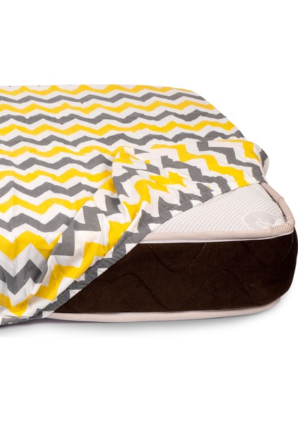 Sarı Fitted Bebek Çarşaf 50x90 fırsatları