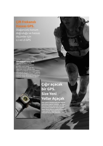 Watch 8 Ultra Pro 49MM Gri Akllı Saat Erkek+Kadın Xiaomi Iphone Uyumlu Kol Saati Nfc Sesli Görüşme fırsatları