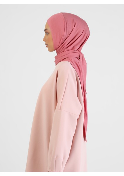Viskon Hijab - Gül Kurusu - Tuva