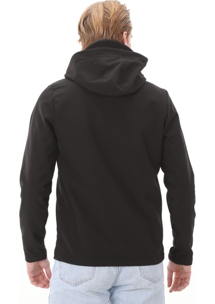 LJ101169258 Lumberjack M-CT651 Hugo Softshell 2pr Erkek Ceket Siyah fırsatları