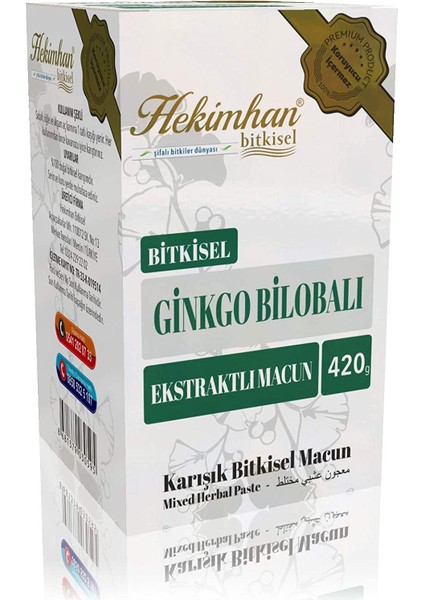 Ginkobilobalı Macun 420 gr