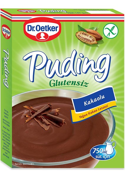 Dr. Oetker Glutensiz Puding Kakaolu 147 gr