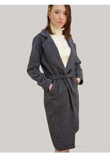 Zebra Desenli Bağlamalı Kaban fiyatları