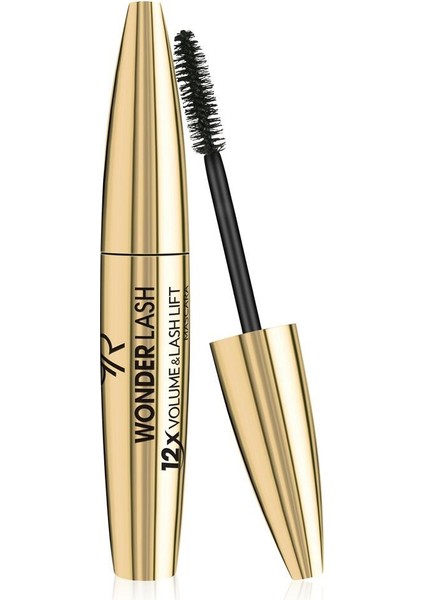 12 Kat Hacim Sağlayan Siyah Maskara - Wonder Lash Mascara Black