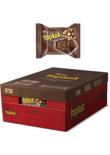 Topkek Fındıklı Kakaolu 35 G x 24 Adet