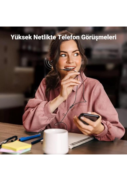 Usb-C Mikrofonlu Kulak Içi Kablolu Kulaklık