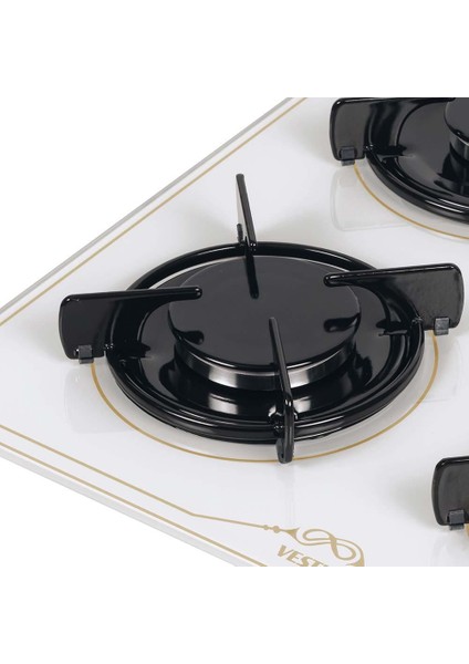 Ao 6104 Yrb Rustik Beyaz Ankastre Ocak fırsatları