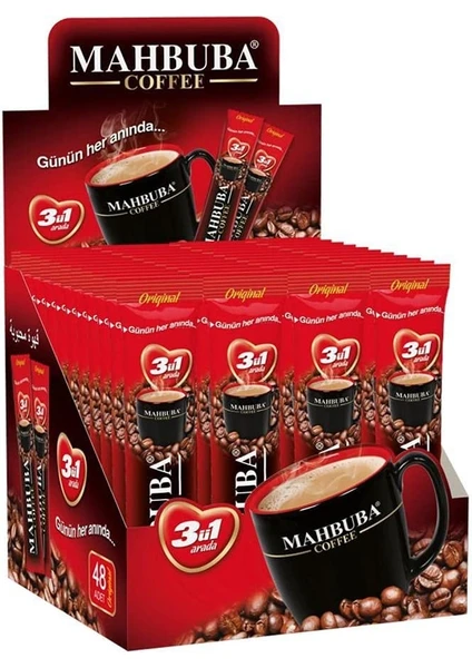 Coffee 3ü1 Arada Hazır Kahve 48X18GR