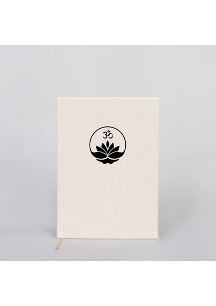 Arya Desing Aryadesigntr Aum Lotus Desenli Kanvas Defter