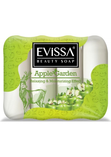 Güzellik Sabunu Elma Bahçesi El Sabunu 4×70 Gr
