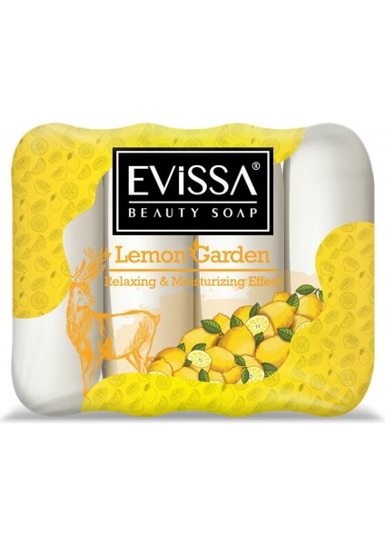 Güzellik Sabunu Limon Bahçesi El Sabunu 4×70 Gr