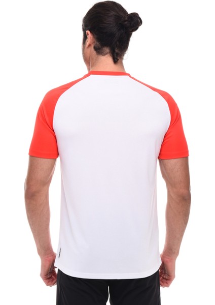 Erkek Baskılı T-Shirt Justa Beyaz fırsatları