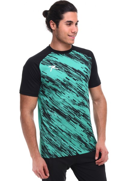 Erkek T-Shirt Funıs Yeşil
