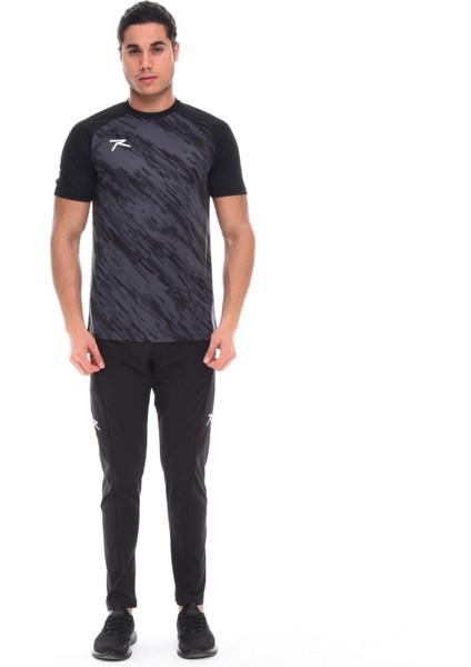 Erkek T-Shirt Funıs Antrasit