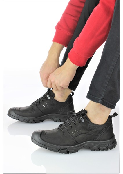 Erkek Hakiki Deri Spor Tarz Kışlık Ayakkabı MR22/KA6320