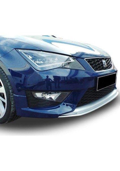 Seat Leon Mk3 - 5f (2013-2016) Fr Uyumlu Dynamic Ön Tampon Ek (Plastik)