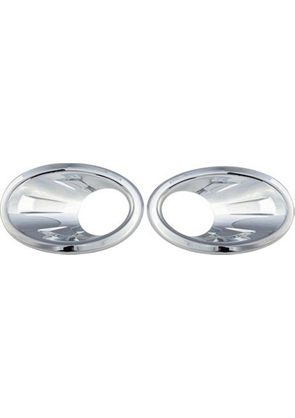 Nissan Qashqai Uyumlu Sis Far Çerçevesi Abs Krom 2 Parça 2007-2013