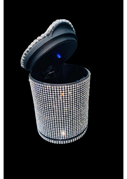 Swarovski Taşlı LED Işıklı Araba Küllük modelleri
