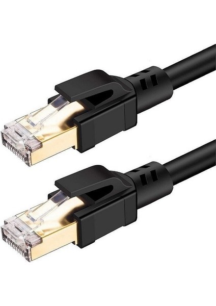 Cat8 3m 40GBPS S/ftp 2000MHZ Yüksek Hızlı Internet Kablosu
