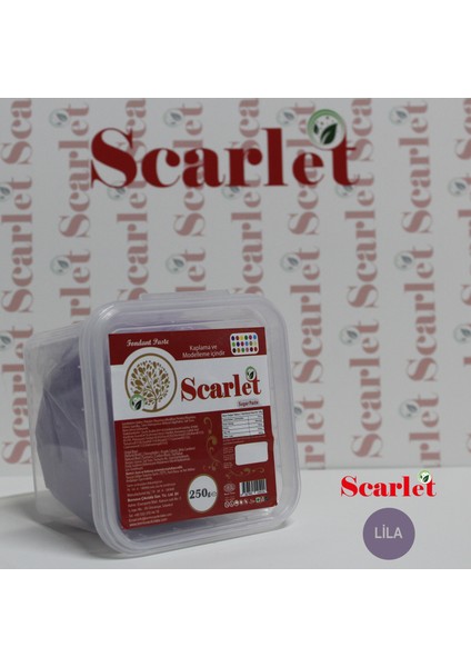 Şeker Hamuru Lila 250 gr
