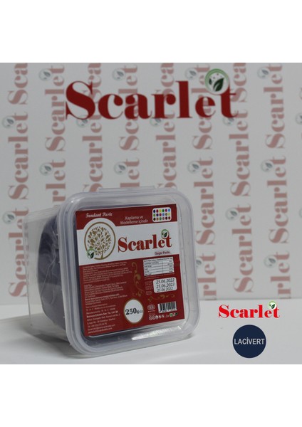 Şeker Hamuru Lacivert 250 gr