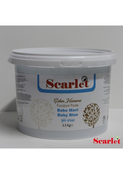 Şeker Hamuru Bebek Mavi 2,5kg
