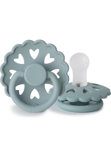 Frıgg Fairytale Silikon Emzik - Stone Blue (Ole Luke) 0-6 Ay