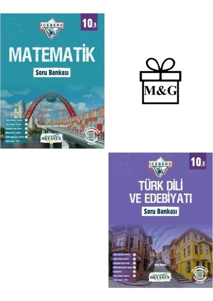 Okyanus Yayınları 10. Sınıf Iceberg Matematik ve Edebiyat Soru Bankası