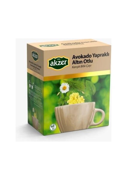 Avokado Yapraklı Altınotlu Çay 60'lı