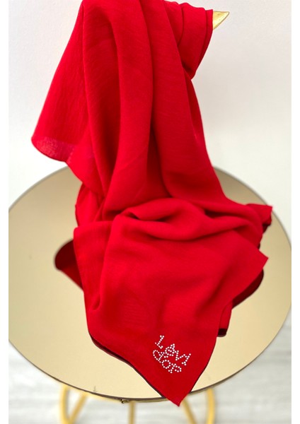 Aerobin Şal - Kırmızı