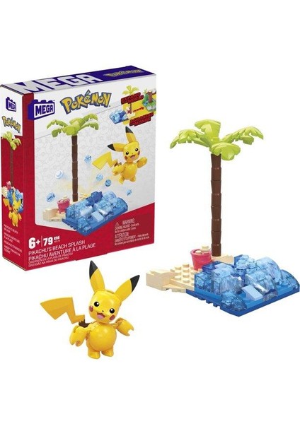 Pokemon Pikachu Beach Splash Set 79 Parça