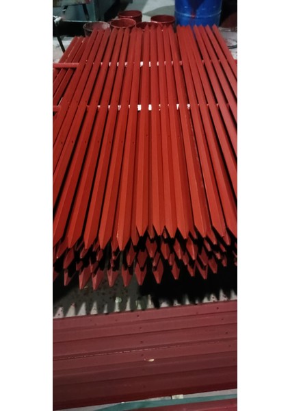 30x30x3mm 200cm Bahçe Çit Direği