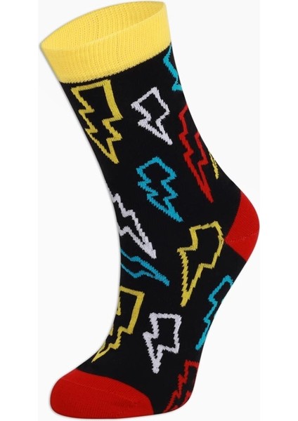 %80 Pamuklu Rengarenk Rahat ve Şık 4 Mevsim Kadın Çoraplar Serisi modelleri