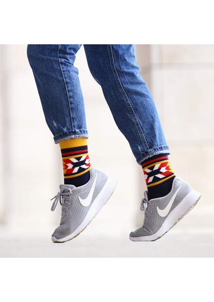 %80 Pamuklu Rengarenk Rahat ve Şık 4 Mevsim Kadın Çoraplar Serisi fiyatları