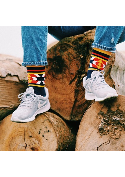 %80 Pamuklu Rengarenk Rahat ve Şık 4 Mevsim Kadın Çoraplar Serisi modelleri