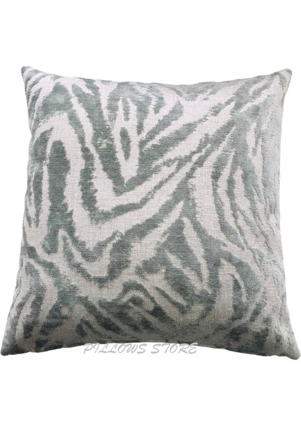 Zebra Desenli Mint Kırlent Kılıfı 45CM*45CM fiyatları
