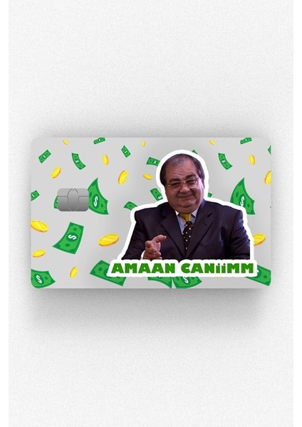 Kurtlar Vadisi Iplikçi Kredi Kartı & Akbil Sticker Kaplama
