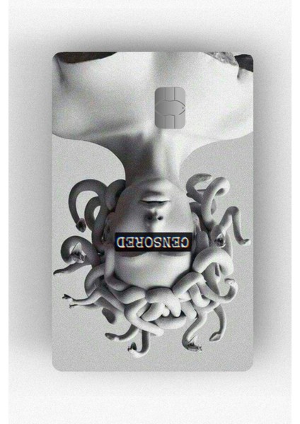 Medusa Viper Kredi Kartı & Akbil Stiker Kaplama