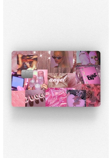 Barbie Bratz Kolaj Kredi Kartı & Akbil Stiker Kaplama