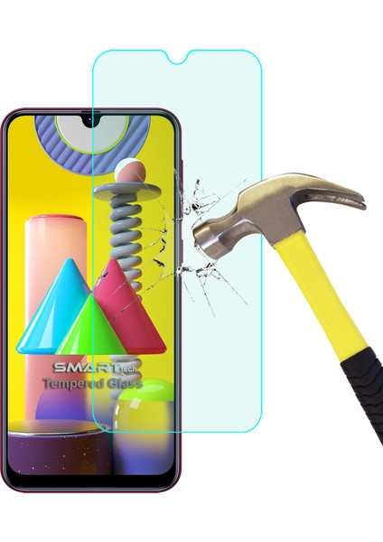 Smart Tech Samsung Galaxy M31 Temperli Kırılmaz Cam Ekran Koruyucu