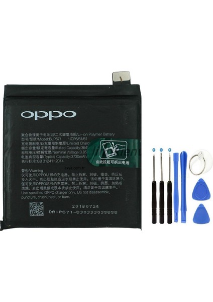 Oppo Find x /find X2 Pil Batarya BLP671 ve Tamir Seti